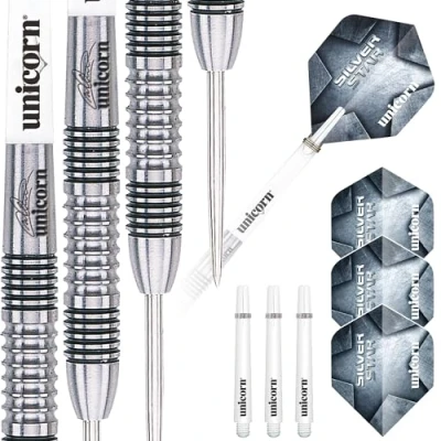 Abbildung von Unicorn Silver Star Michael Smith Steel Dart, 80% Tungsten, 26g