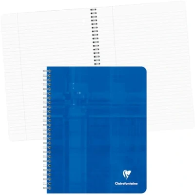 Abbildung von Clairefontaine 885C Collegeblock (16,5 x 21cm, liniert mit Rand, 90 Blatt) 1 Stück farbig sortiert
