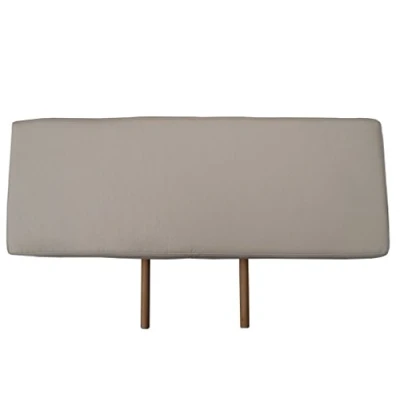 Abbildung von Zen Fußstütze für alle Massageliegen Massagetisch Verlängerung 76 x 28 7,5 cm Fußteil mit Polsterung Massagebank Zubehör (Cremé)