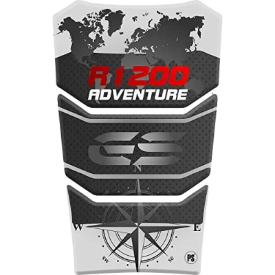 Abbildung von Tankpad aus Kunstharz, 3D Effekt, kompatibel mit Motorrädern BMW R1200GS R 1200 GS Adventure Adv v12