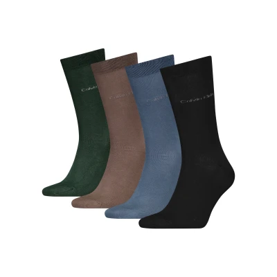 Abbildung von Calvin Klein Underwear MEN SOCK Giftbox 4 PACK Socken, Herren, Größe: One Size, Multicolor