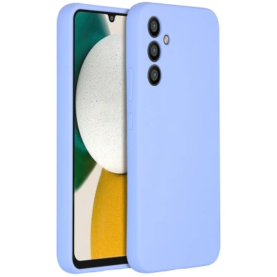 Abbildung von Samsung Galaxy A34 (5G) Hülle Silikon Accezz Soft Case/Backcover Handyhülle Lila