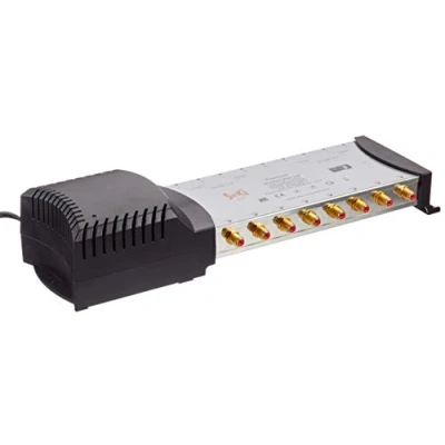 Abbildung von SeKi Multischalter 9/8 2 Satelliten 8 Teilnehmer Quad LNB tauglich HDTV FullHD 8K