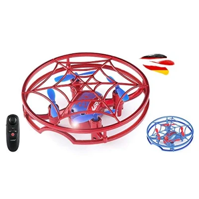 Abbildung von 4.5 Kanal RC Ferngesteuerter Mini Quadcopter mit Akku, 3D Drohne Looping Funktion und LED, Gyro, Hovering Funktion, Headless Mode, One Key Start