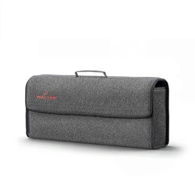 Abbildung von Walser Auto Organizer Toolbag Größe XXL, Kofferraum Organizer, Gadget, Aufbewahrungsbox Auto, Tasche, Zubehör 57x16x21 cm grau