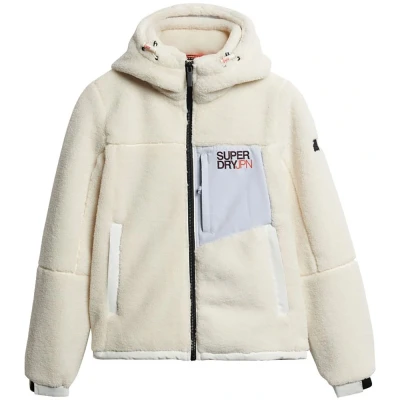 Abbildung von Superdry Outdoorjacke &quot;HOODED FLEECE TREKKER JKT&quot;, mit Kapuze