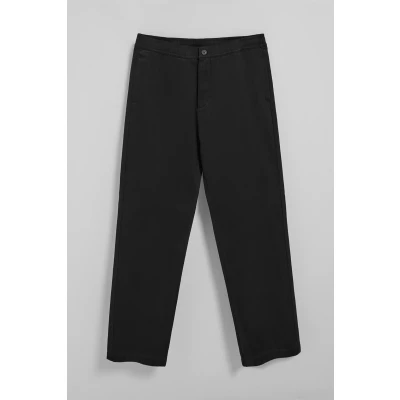 Abbildung von Polo Club Herren Hose Trent Schwarz Mit Elastischem Bund Und Details 40
