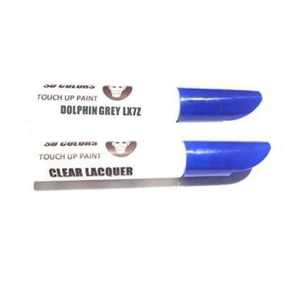 Abbildung von SD COLORS Neue Ausbesserungsfarbe DELPHINGRAU LX7Z Reparatur KRATZEN 12ml FARBCODE (Farbe+KLARLACK)
