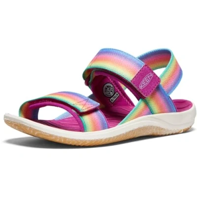Abbildung von KEEN Elle Backstrap, Sandale, Rainbow/Festival Fuchsia,