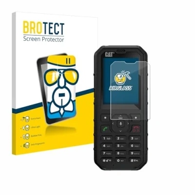 Abbildung von BROTECT Schutzglas für Caterpillar Cat B35 Schutzfolie Panzer Folie Glas [Extrem Kratzfest 9H, Anti Fingerprint, Ultra Transparent]