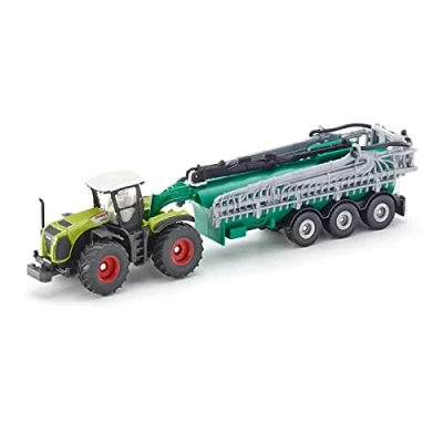 Abbildung von Siku Claas Xerion 5000 Tractor MET Samson Giertank Spielzeugauto für Kinder, Größe: One Size, Grün