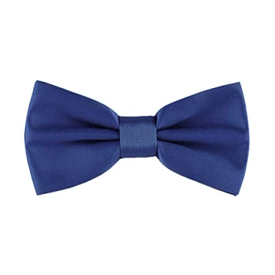 Abbildung von Ladeheid Fliege Kinder Jungen mit einstellbarem Band für Anzug festlich Kinderfliege Mode Jungs MJ (10cm x 5cm) 5cm, Blau)