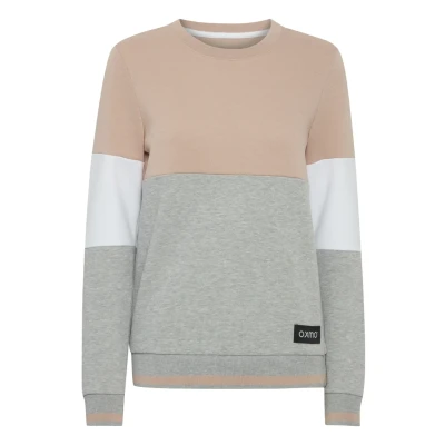 Abbildung von Oxmo Omaya Sweatshirt, Damen, Größe: Large, Mahogany rose