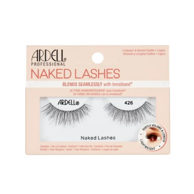 Abbildung von ARDELL Naked Lashes Echthaarwimpern 426 1 Paar künstliche Wimpern natürlich aus Echthaar, vegan, wieder verwendbar Natural Fake zum Kleben