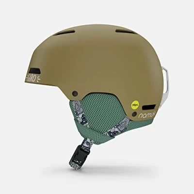 Abbildung von Giro Unisex Jugend Crue MIPS Helm, NAMUK Gold/Norther, S