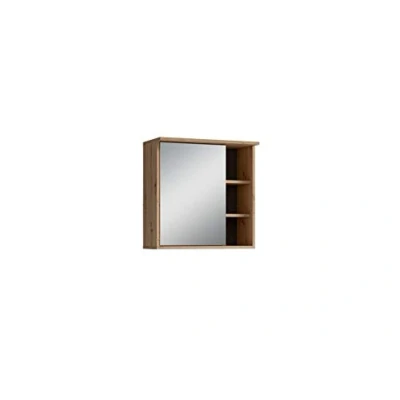 Abbildung von byLIVING Spiegelschrank &quot;Wellness&quot;, inklusive LED Beleuchtung, Breite 60 cm, in Eiche Optik
