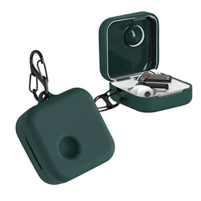 Abbildung von kwmobile Hülle kompatibel mit Nothing Ear (1) Kopfhörer Case TPU Silikon Cover Schutzhülle in Grün