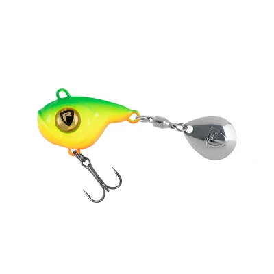 Abbildung von Fox Rage Big Eye Spin Tail 14g Ultra UV Fire Tiger Spinner