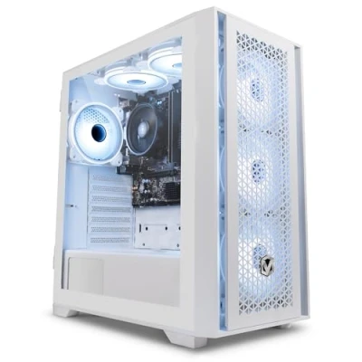Abbildung von Vibox I 107 Gaming PC Quad Core AMD Ryzen 3200G 4GHz Radeon Vega 8 16GB RAM 500GB NVMe M.2 SSD Linux OS WiFi