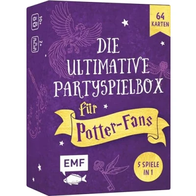 Abbildung von Michael Fischer Spiel, Kartenspiel: Die ultimative Partyspielbox für Harry Potter Fans