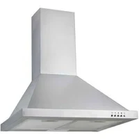 Abbildung von RESPEKTA Kaminhaube &quot;CH 22078 IXB&quot;, Serie Dalia, 60 cm, 3 Leistungsstufen, LED Beleuchtung, Ab und Umluftfähig