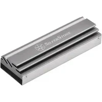 Abbildung von SilverStone Technology TP04, M.2 SSD Kühlset aus Aluminiumlegierung, Titan Grau, SST TP04T