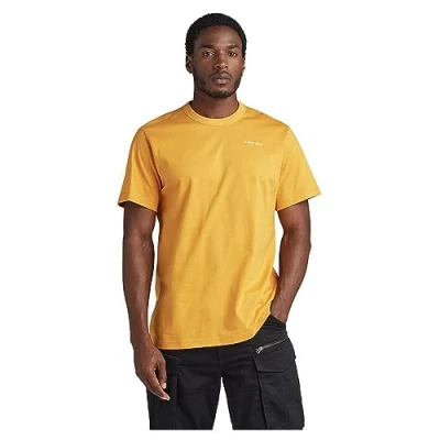Abbildung von G Star RAW Men&#039;s Back 3301 Gr Loose R T Shirt, Gelb (Dull Yellow D23821 4561 1213), XS