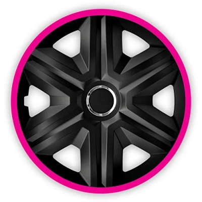 Abbildung von Radzierblende Fast LUX pink 15 Zoll 4er Set