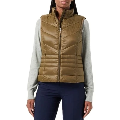 Abbildung von VERO MODA Damen VMSORAYASIV AW23 Short Waistcoat BOOS Weste, Capers, L