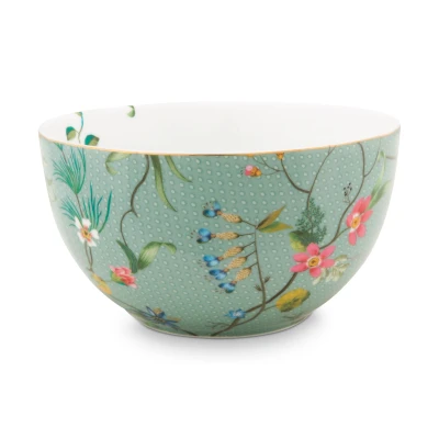 Abbildung von PIP STUDIO Jolie Flowers Blue Bowl 12 cm