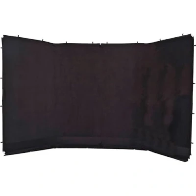Abbildung von Manfrotto LL LB7625 Panorama Hintergrund 4 m, schwarz