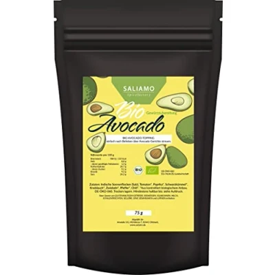 Abbildung von 75g BIO Gewürzzubereitung für Avocado, Topping Avocado Gerichte, Bowls, Toast Saliamo