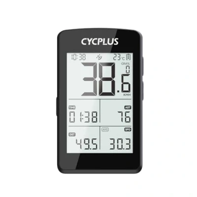 Abbildung von CYCPLUS GPS Fahrradcomputer, ANT+ Fahrradcomputer mit Bluetooth5.0, 2,8 Zoll LCD Bildschirm, Fahrradtacho 100+ Stunden Akkulaufzeit und automatischer Hintergrundbeleuchtung, IP67 wasserdicht