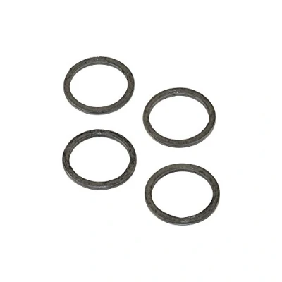 Abbildung von Auspuff Krümmer Dichtung Set 4 Stück 43x35x4 mm für Aprilia Gilera Honda Malaguti Peugeot Piaggio