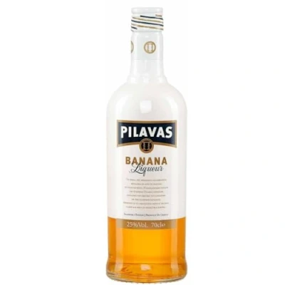 Abbildung von Pilavas Likör Banane 700ml griechischer Bananenlikör Liqueur Aperitif