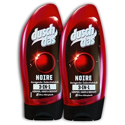 Abbildung von 2x Duschdas Duschgel &amp; Shampoo 2in1 Noire je 250ml