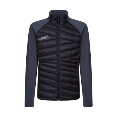Abbildung von Rock Experience REMJ11541 C289 LANCELOT HYBRID MAN Jacket Herren 0208 CAVIAR+1323 EBONY L