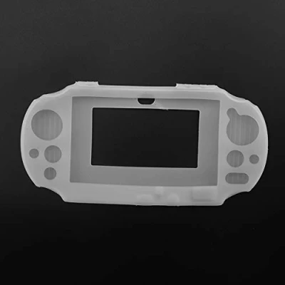 Abbildung von Silikon Schutzhülle für Sony PS Vita 2000 PSV 2000, Weiß