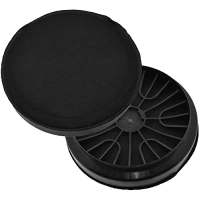 Abbildung von AllSpares Aktivkohlefilter (x2) für Dunstabzugshauben geeignet Bosch DHZ5276 / 00796390/796390, Siemens LZ52751 und Neff Z5138X1 (Ø189mm)