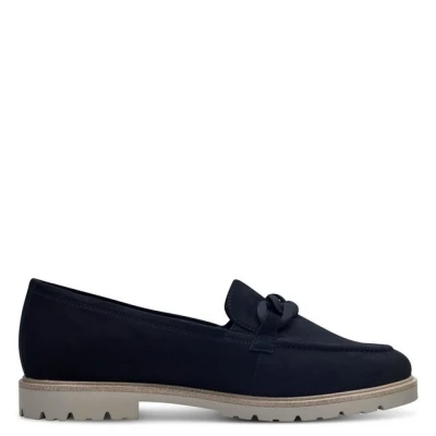 Abbildung von Tamaris Slipper, Damen, Größe: 38, Navy Leder