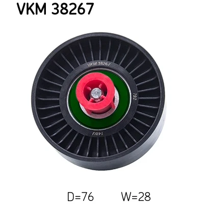 Abbildung von SKF VKM 38267 Umlenkrolle MERCEDES BENZ: CLK Coupe, E Klasse T modell, C Sportcoupe
