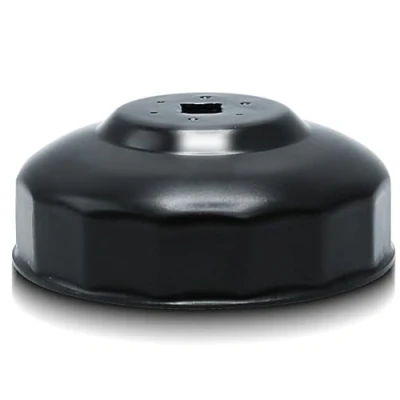 Abbildung von CCLIFE 93 mm Ölfilterschlüssel 3/8&#039;&#039; Ölfilterkappen ÖlFilter Werkzeug Auto 15 kant