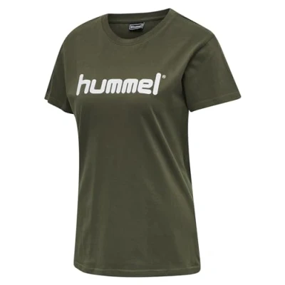 Abbildung von Hummel Hmlgo Tshirt print, Damen, Größe: 34, Grape leaf