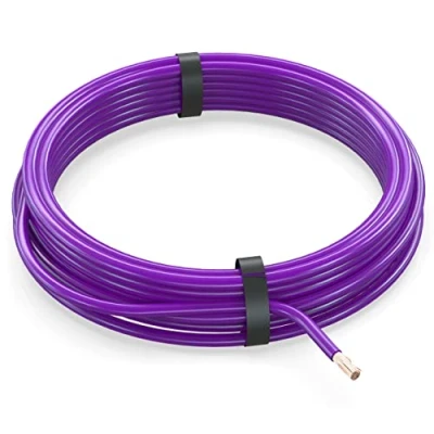 Abbildung von AUPROTEC 10m Fahrzeugleitung 0,35 mm² FLRY B Auto Kabel als Ring Farbe violett