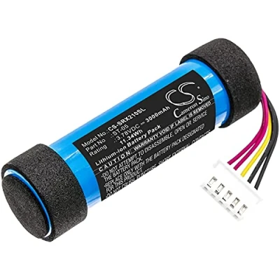 Abbildung von TCTK Akkus 3000mAh Kompatibel mit [Sony] SRS XB21, XB22, XB23 Ersetzt ID1056, ST 05, 05S
