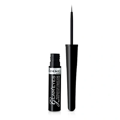Abbildung von Rimmel Glam&#039;Eyes Professional Liquid Eyeliner 001 Black