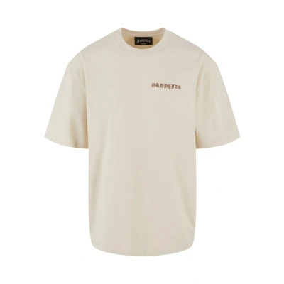 Abbildung von Dropsize Heavy Crime Tshirt print, Herren, Größe: Large, Coconutmilk