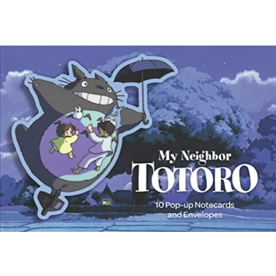 Abbildung von Abrams &amp; Chronicle Books My Neighbor Totoro: 10 Pop Up Notecards and Envelopes, mehrfarbig, 68678