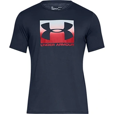 Abbildung von Under Armour Boxed Sportstyle Tshirt print, Herren, Größe: Small, Academy/red