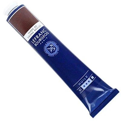 Abbildung von Lefranc Bourgeois 810085 feine Ölfarbe, lichtecht mit hervorragender Deckkraft &amp; hoher Farbintensität, gleichmässiger Konsistenz und optimaler Mischbarkeit, 150ml Tube Siena Gebrannt
